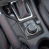 Vhodné pro Mazda 3 Angsela vnitřní upravený rám řadicí páky středové konzole z pravého uhlíkového vlákna dekorace autodíly