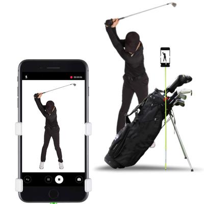 SelfieGOLF Golf Salınımını Kaydet Cep Telefonu Tutucu Golf Analizörü Aksesuarı PGA En İyi Ürün Ödülü Sahibi Selfie Putt Antrenman Yardımcısı Hepsiyle Uyumlu