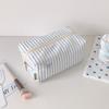 Zipper Cosmetic Bag Large Capacity Pen Bag Portable Makeup Pouch