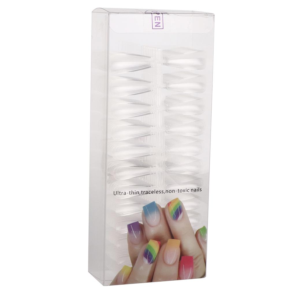 

500pcs Fake Nail Tips Artificial Full Cover Manicure False Nail Tips Nail Art Accessory