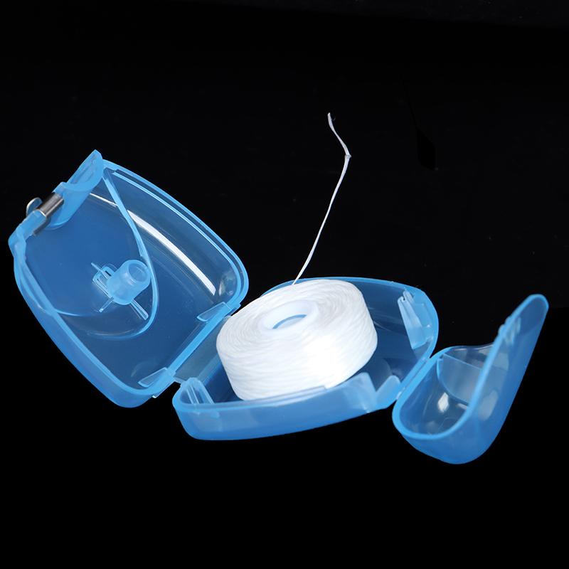 Fil dentaire 50M saveur menthe poivrée hygiène bucco-dentaire nettoyage des dents brosse interdentaire