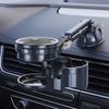 2-in-1 Suction Car Cup Holder Rotatable Vehicle Mounted Cup Holder No-Slip Multifunctional Dual Cup Holder Car Accessories