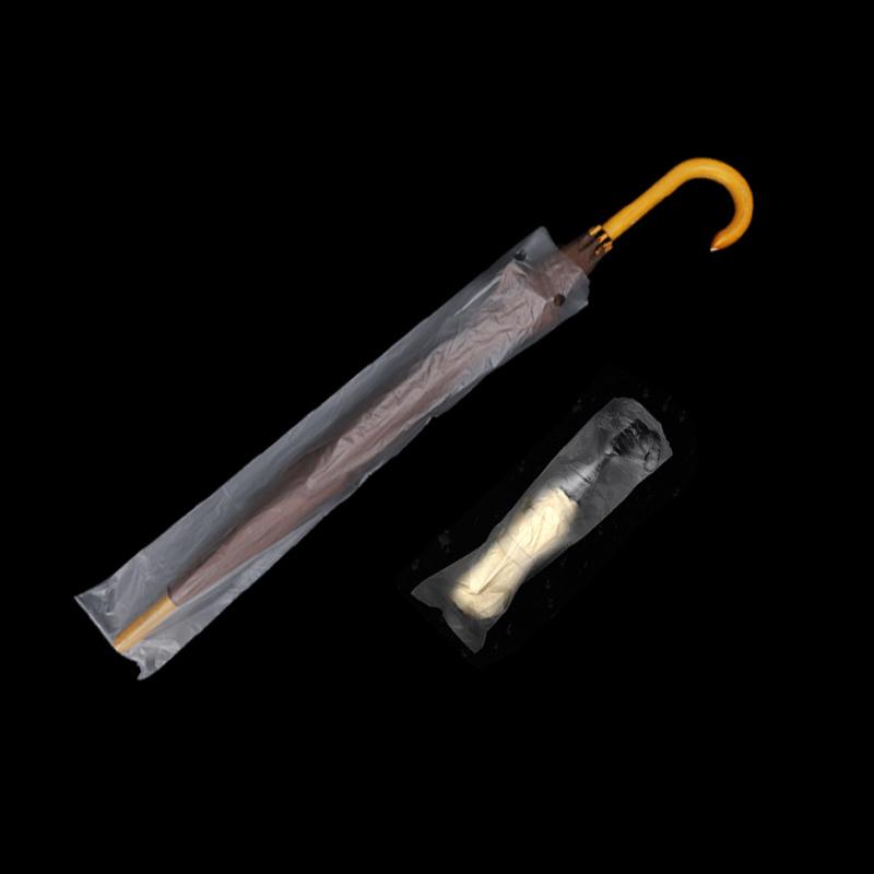 100Pcs Disposable Umbrella Bag Transparent Waterproof Plastic Umbrella Cover For Hotel Lobby Doorway Umbrella Bag