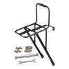 Universal Fit Bike Front Rack Carrier Aluminum Alloy Cargo Shelf Adjustable Pannier Holder for City Mountain and Road Bicycles