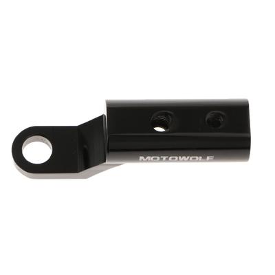 7/8' Universal Motorcycle Rearview Mirror Extender Expansion Bracket Adapter Holder Mount Handlebar Extension Stands Support