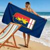 Genoa CFC Beach Towel, Large Soft Quick Dry Towel for Beach Camping Swimming