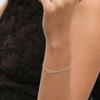 Pulseira Mini Bola Macia de Outra Camada (silver925)(2 cor)