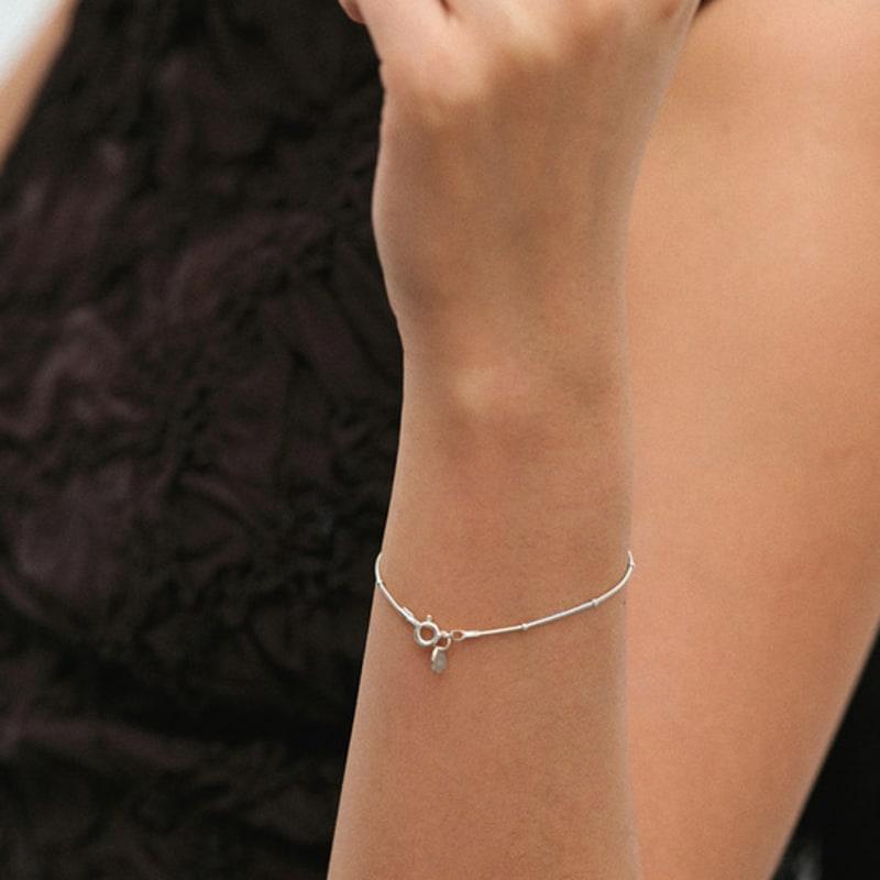 Pulseira Mini Bola Macia de Outra Camada (silver925)(2 cor)