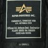 ALPHA INDUSTRIES INC Urban Research Collaboration Long sleeve MA-1 Blouson Men's Used