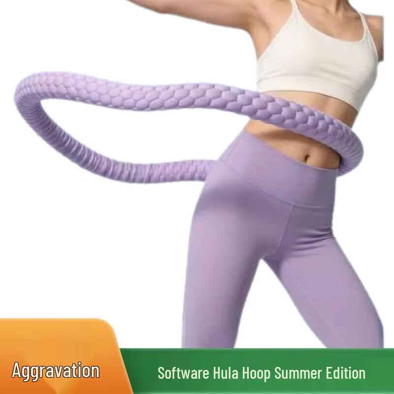 Weicher Feder-Hula-Hoop für das Kernmuskeltraining für Erwachsene