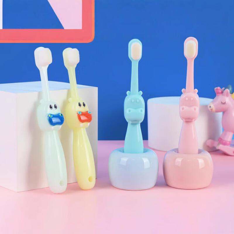 Sajie Little Hippo Soft Kids Toothbrush