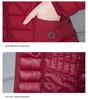 Women's Slim-Fit Lightweight Cotton Jacket - Trendy Winter Coat with Three-Dimensional Decoration for Middle-Aged Moms (2024)