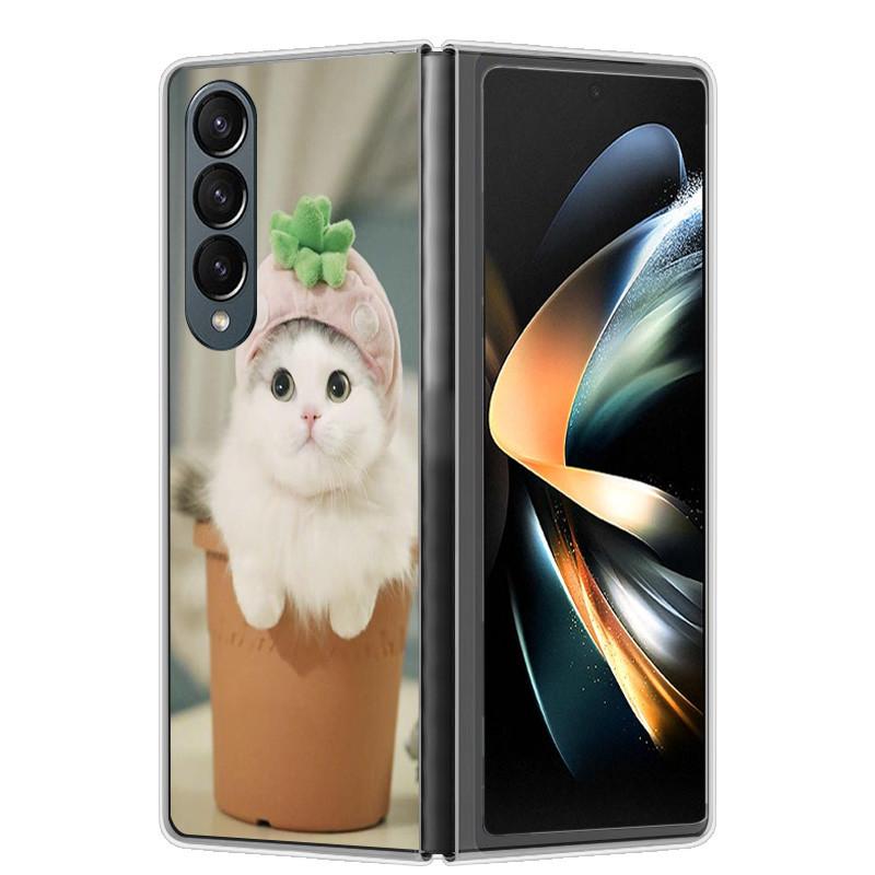 For Samsung Galaxy Z Fold6 Fold5 Z Fold 2 3 4 5 6 Fold5 Phone Case Astronaut Silicone Back Cover For Galaxy Z FOLD 6Funda Coque