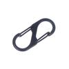 10Pcs S Hooks Eco-Friendly Metal Key Clip Camping Secure Backpacks Fastener Carabiner Keychain Stable Wilderness Survival Tools