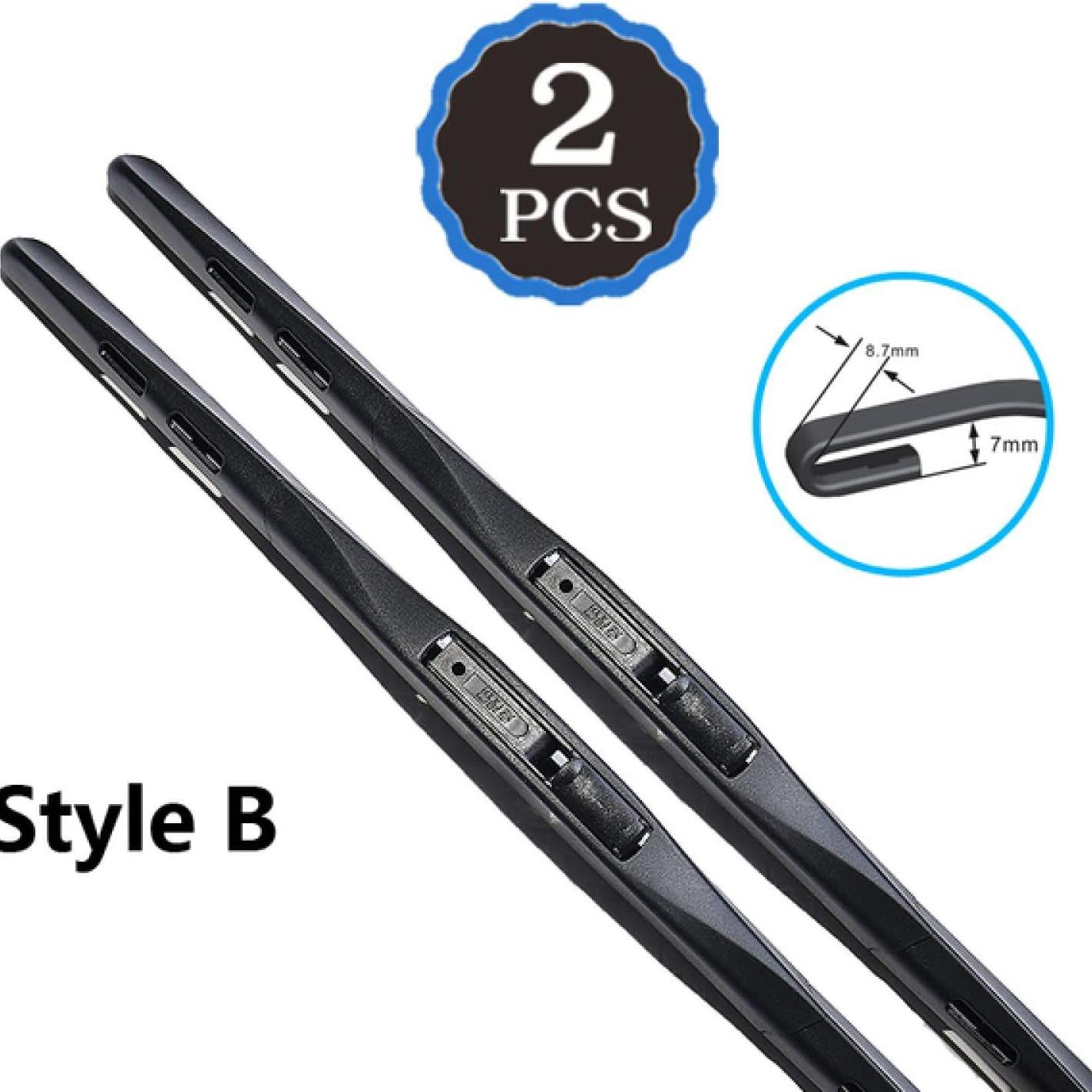 

For Porsche 911 (996/997) 1997-2011, 22 + 21 front wipers Porsche 911 (996/997) 1997-2011, 22 +21