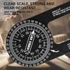 Aluminum Miter Saw Protractor 7-Inch Rust Proof Angle Finder Featuring Precision Laser Engraved Scales