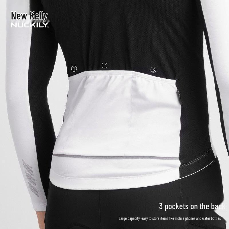 Spring-Summer Breathable Quick-Dry Cycling & Running Long-Sleeve Top