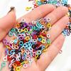300pcs Colorful Small Tiny Mini Eye Pins Eyepins Hooks Eyelets Screw For DIY Jewelry Making Supplies Accessories