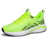 CLOHOO Men's Trendy Knitted Breathable Lightweight Comfy Sneakers For Running Jogging Wear-resistant Non-Slip Casual Sport Shoes