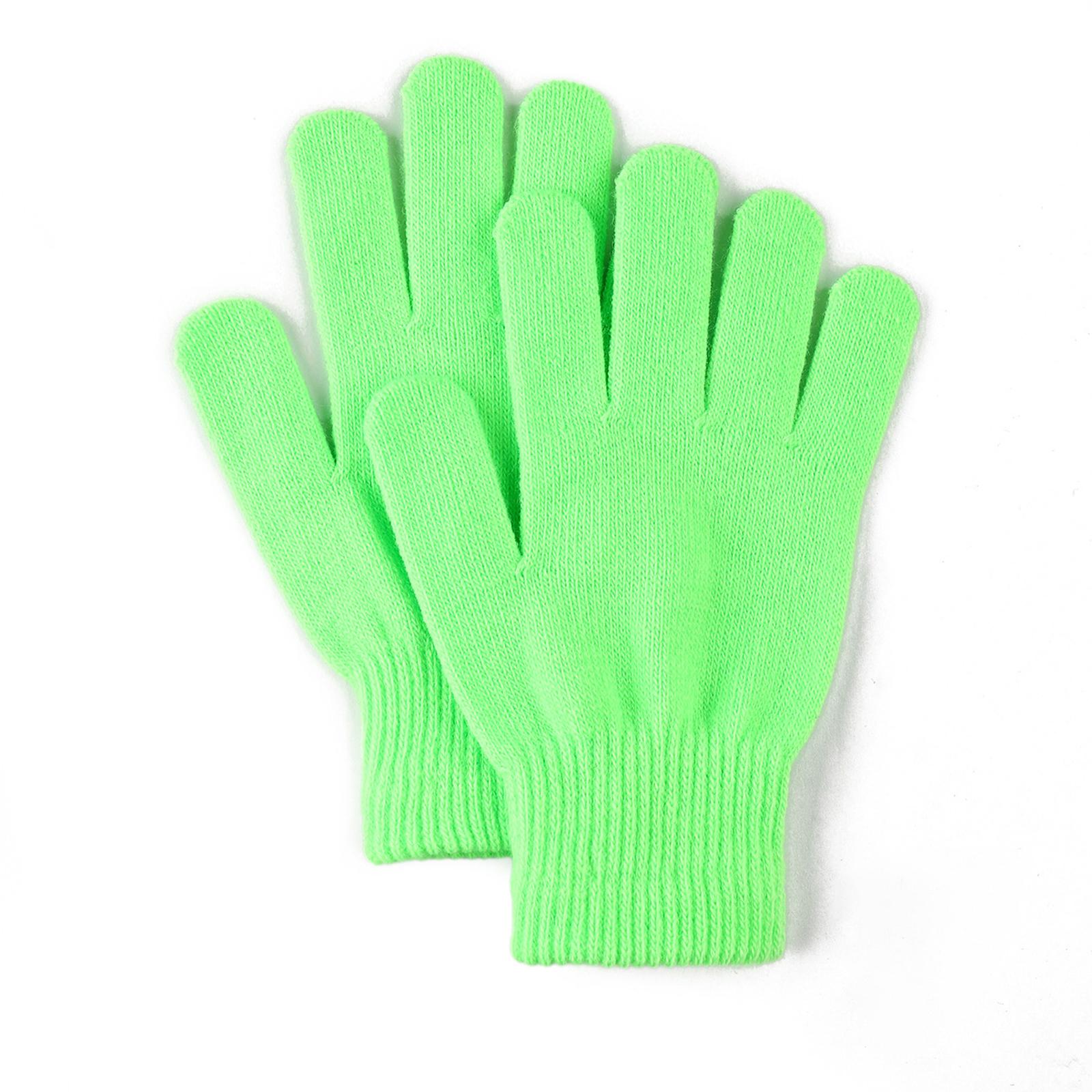 

Теплі однотонні рукавички, В язані рукавички стійкі до холоду, Унісекс велосипедні рукавички One Size