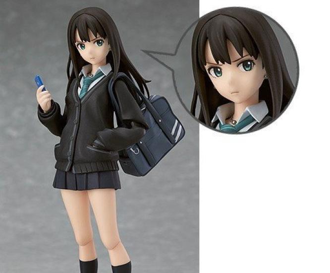 

figma Shibuya Rin Cinderella Project GOOD SMILE ONLINE SHOP Suspicious Face ver. Pre-order Bonus (Looking Left)