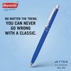 Reynolds Jetter Classic 0.7mm Blue Ink Ball Pens, Pack of 10, Smooth Writing for Office, Home & School