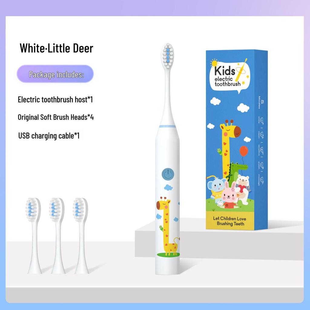 Enhanced Rechargeable Electric Toothbrush: Six-Speed Adult Couple Set with Travel-Friendly Soft Bristle Design