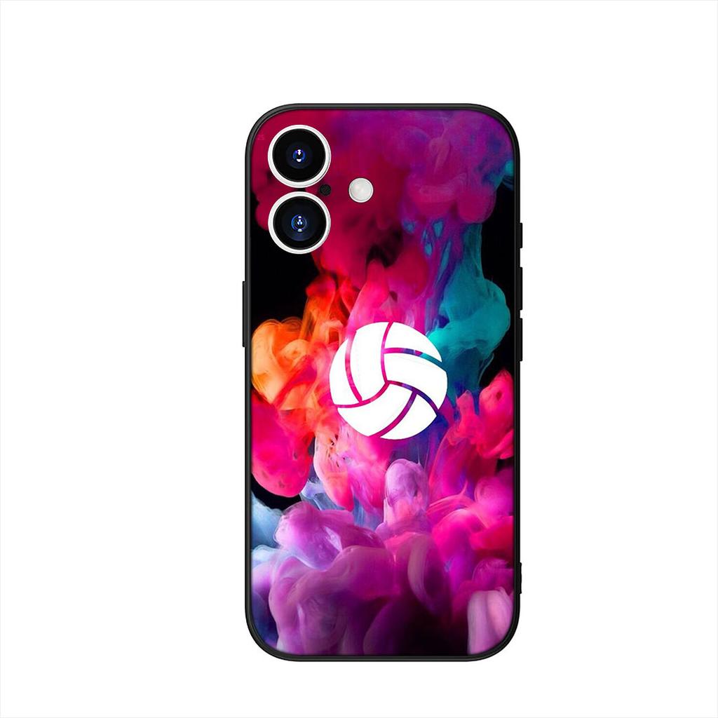 Basketball Volleyball Sunset Football Phone Cover Case for Apple iPhone 16 15 14 Plus 13 12 Mini 17 Pro Max + 16E Air 16+ ProMax