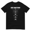 Size Matters Military Plane Comparison T Shirt Warplane Aviation Funny For Pilot Flight Enthusiast Vintage