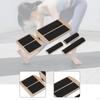 Single Board Ankle Balance Anti Slip Wooden Exerciser Foot Strengthener for Home Indoor