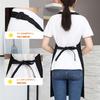 ZIRAIFEN Neck Apron, Stylish, Unisex, Adjustable, Large Capacity Pockets, Stain Resistant, Wrinkle Resistant, Perfect for Kitchens, Dining Rooms, Coff