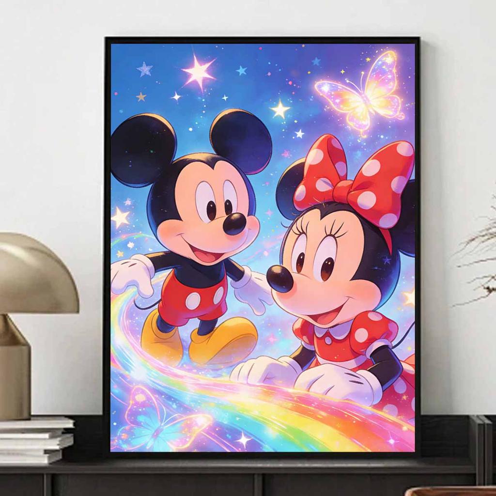 Disney Pittura diamante mickey minnie fatto a mano fai da te decorazione casa regali