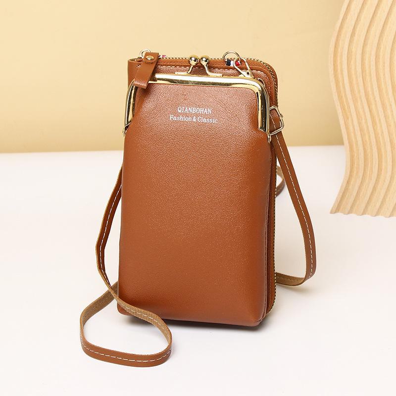 Best-Selling Women's Crossbody Phone Bag: Multifunctional Mini Clutch & Vertical Wallet CLE