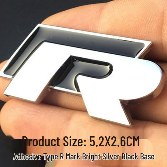 Golf CC Magotan Sagitar POLO R Car Emblems: Side, Rear, Grille R-Line Stickers