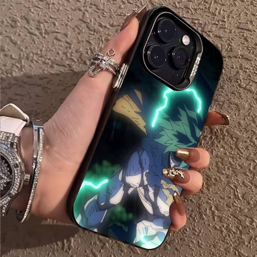 My H-Hero A-Aacademia Deku Phone Case For iPhone 17,16,15,14,13,12,11,Pro,X,Xs,MAX,Plus TPU Soft To Skin-friendly Cover