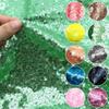 3MM Sequin Fabric Dense Mesh Chaotic Piece Wedding Decoration Stage Background Cloth Clothing Fabric Dress Tablecloth 100/300cm