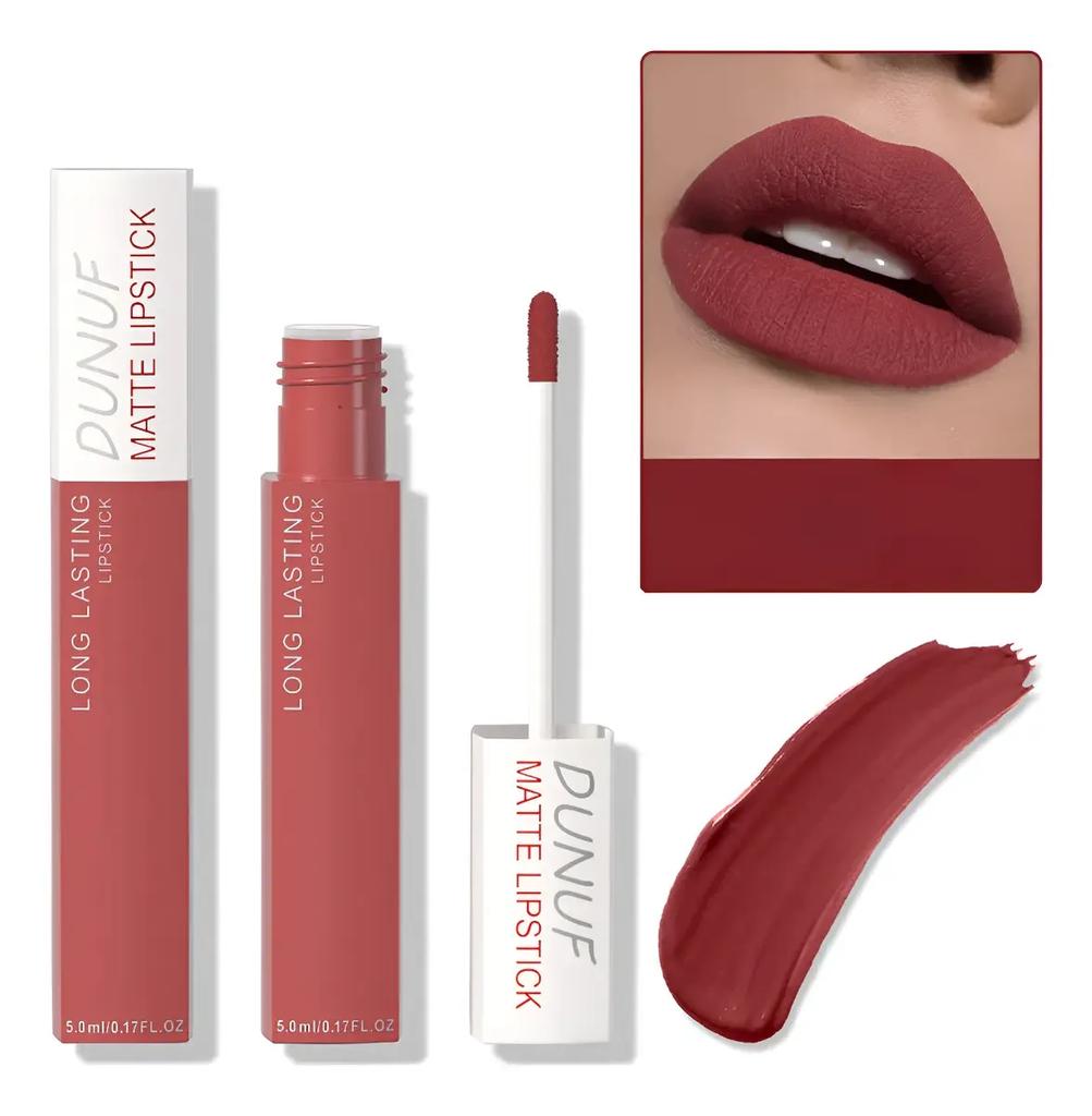 Dunuf Waterproof Matte Lip Gloss, Long Lasting