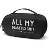Rnyleeg All My Diabetes Shit Insulin Cooler Travel Case for Insulin Pen Portable Medication Cooler Bag Diabetic Supplies Travel Case for Glucose