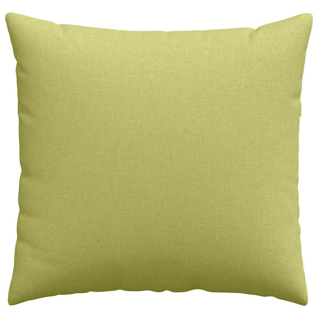 Sofa Cushions 2 Pcs Light Green 45 X 45 Cm Fabric
