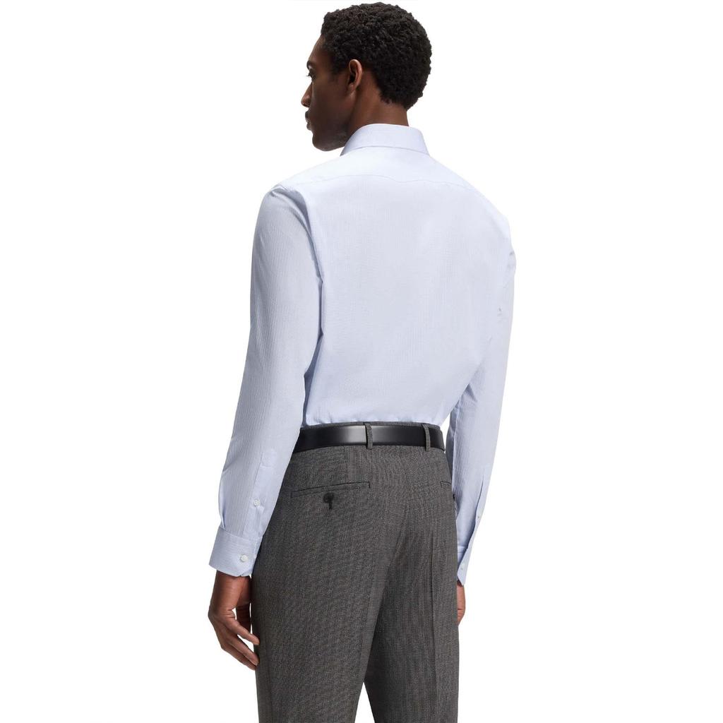 BOSS Mens H-Joe Spread Collar Regular Shirt