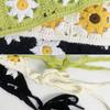 Girl Handmade Crochet Creative Triangle Headband Headband Towel Headscarf Hat Triangle Scarf