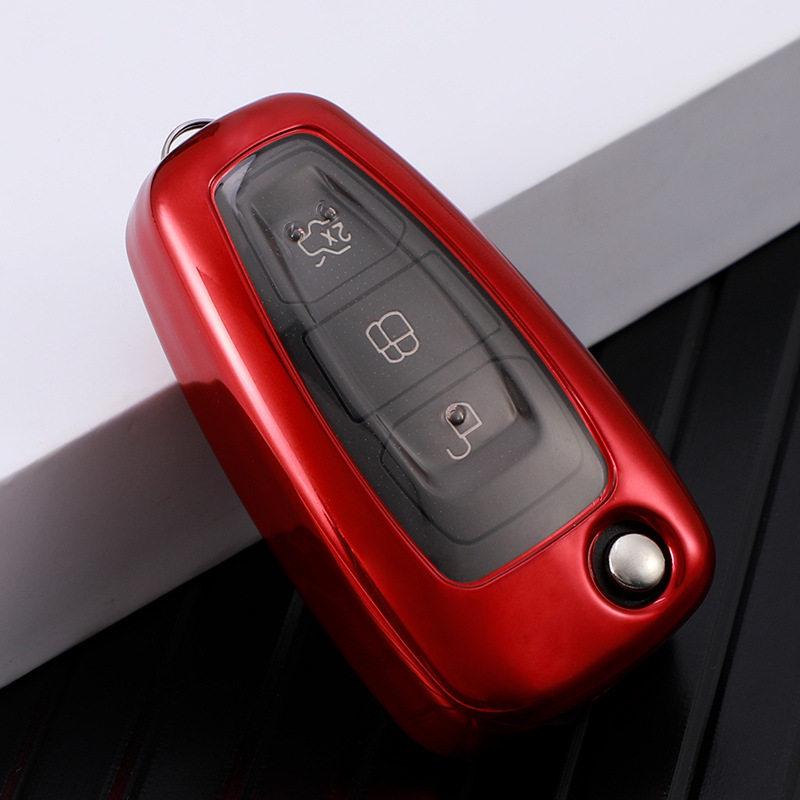 Car Key Cover for Ford Taurus, Mustang, Lincoln, and Explorer (2016-2018)