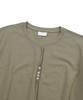 EPISODE UNTITLED Point Snap Open Cut T-Shirt_Olive