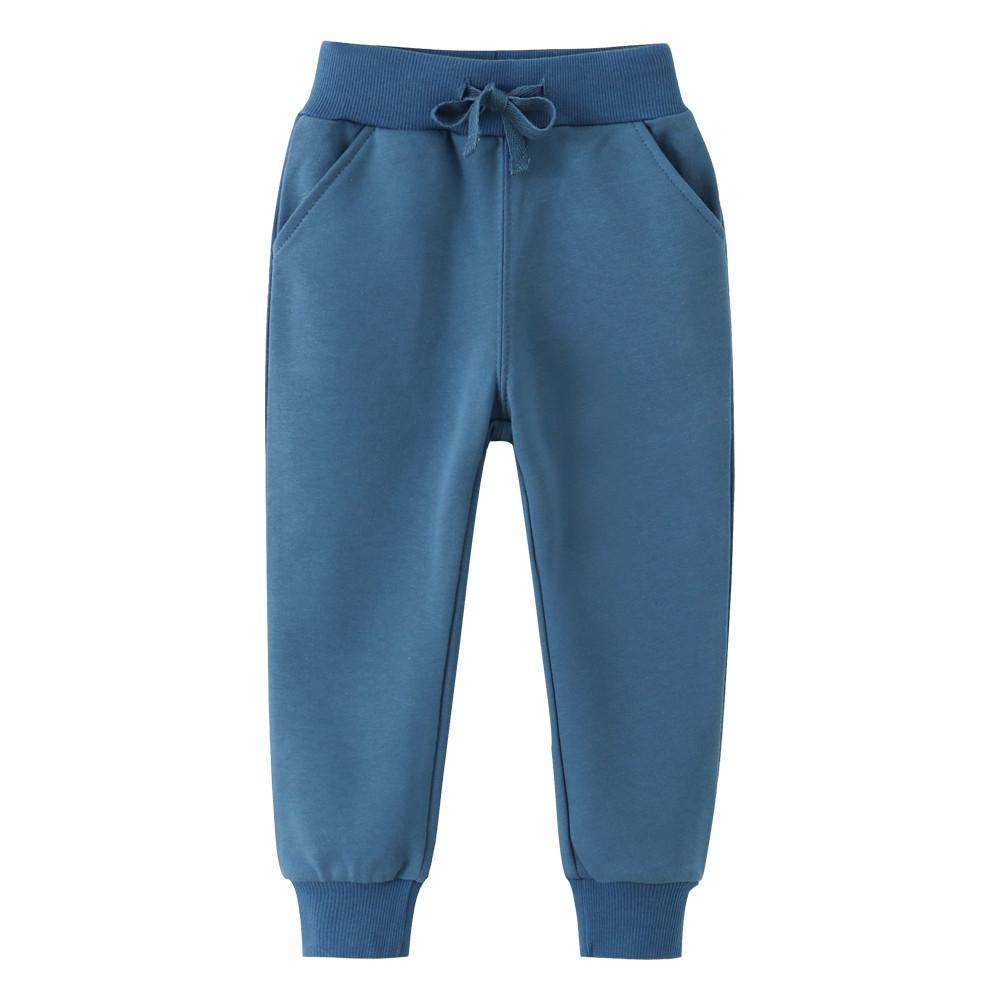Autumn Cotton Terry Cloth Sweatpants for Boys - European & American Style 3T