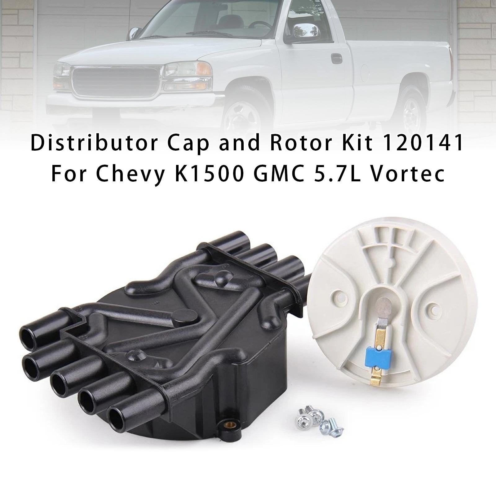 

Комплект крышки распределителя и ротора 120141 для Chevy K1500 GMC 5.7L Vortec