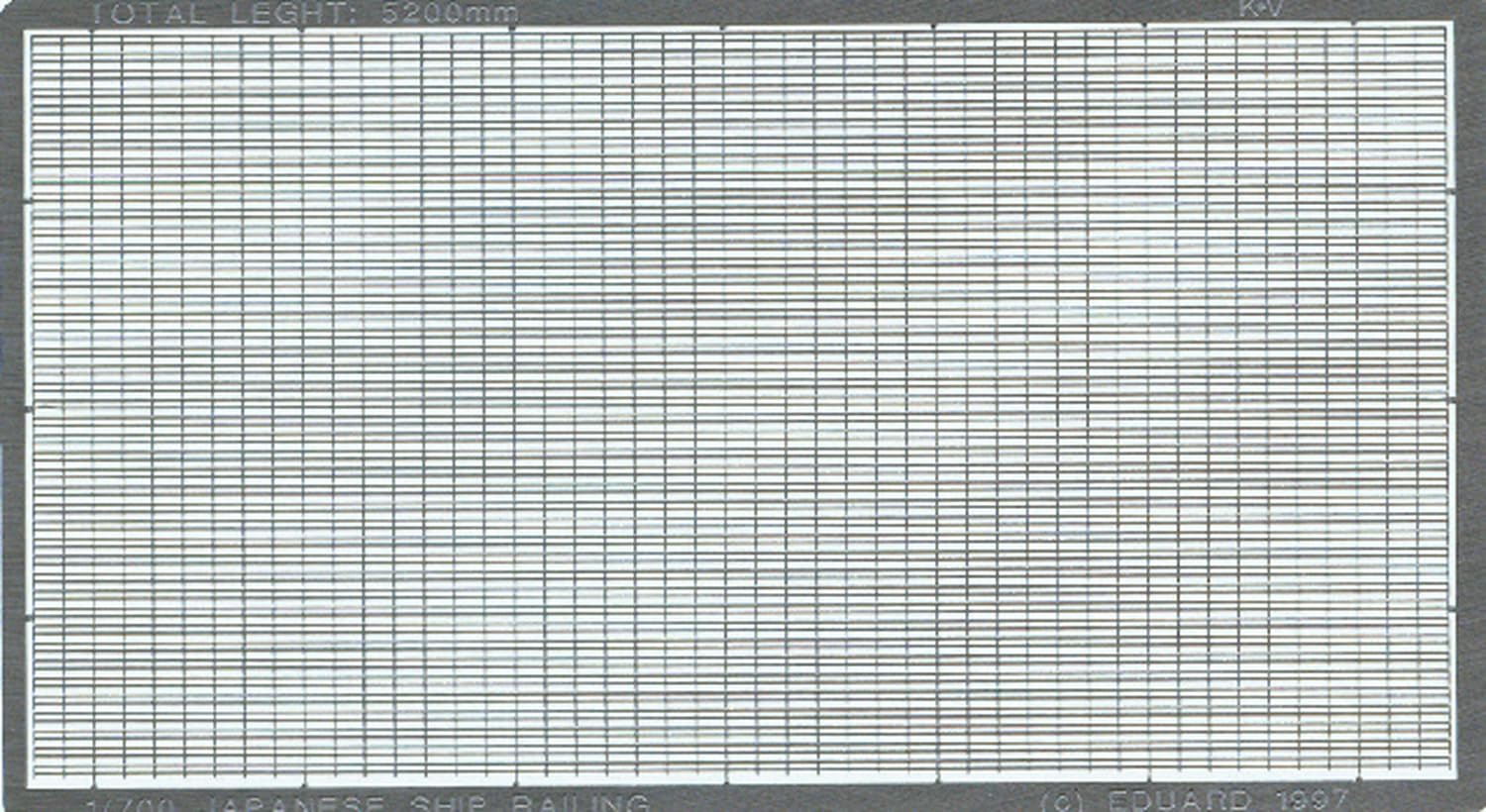 

Eduard 1/700 Japanese Ship Rails Plastic Model Parts EDU99006