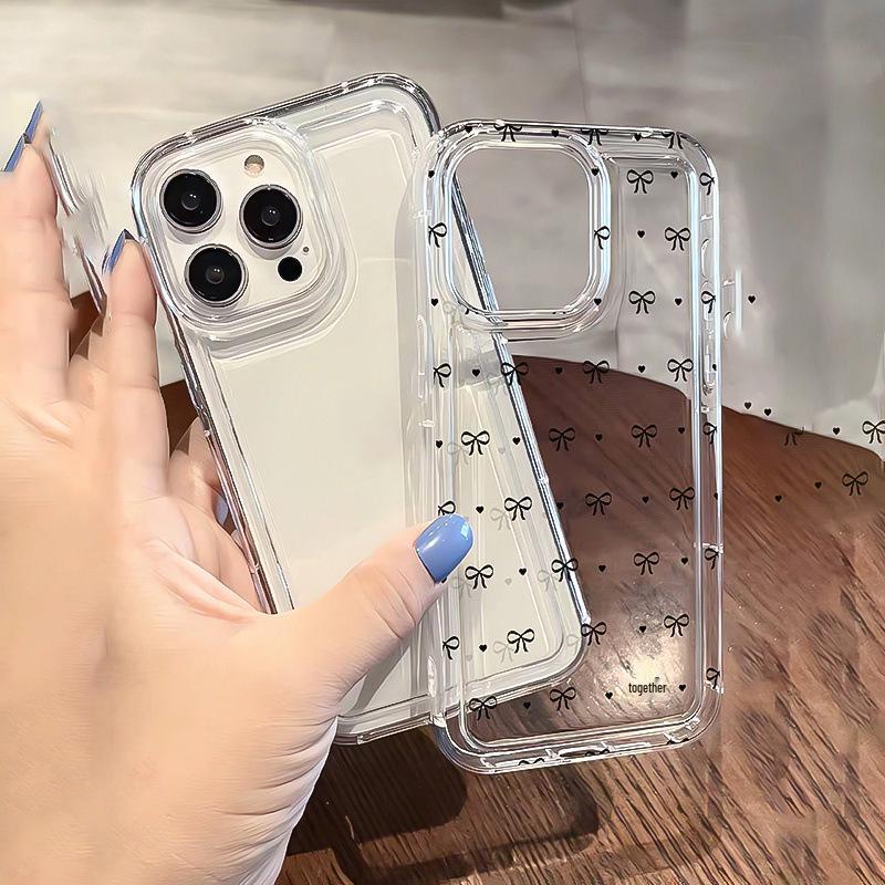 

Transparent Airbag Phone Case for Apple 17 Pro Max, 16 Pro, 15, 16, 13, and 14. Full Screen Protection, Simple Design. iPhone 14