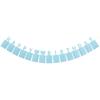 Baby's 100-Day Birthday Photo Frame Bunting - Decorative Wall Banner