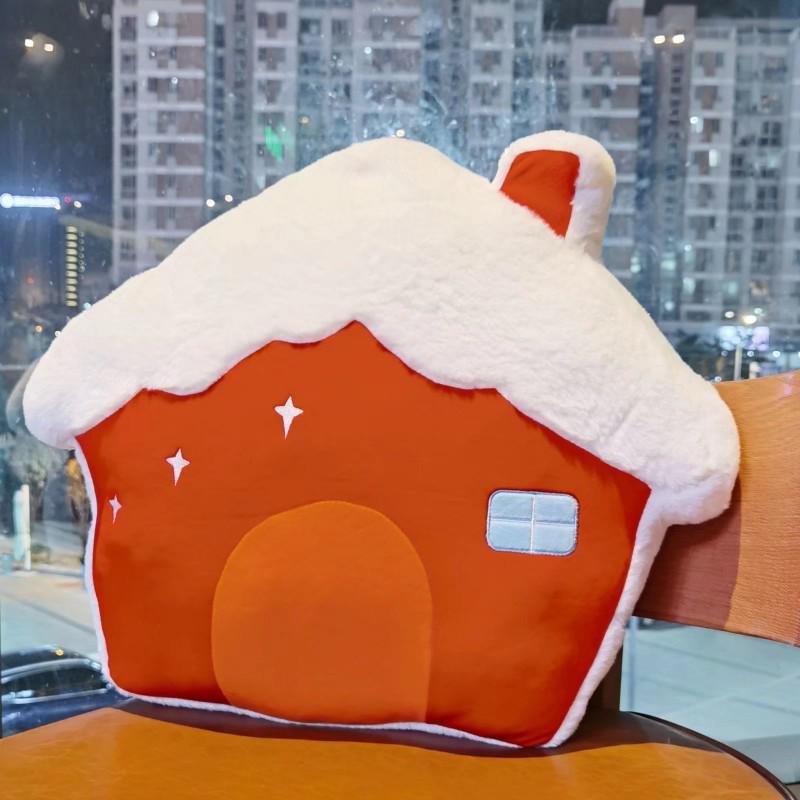 

Чехол на подушку INS Christmas Holiday: Праздничная елочная кукла, подушка на диван или кровать, красная See description