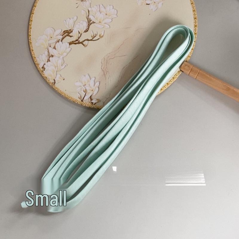 שמלת כלה מסאטן עם שרוכים, פפיון וסרט לשיער, עמידה ורב-תכליתית לכלה